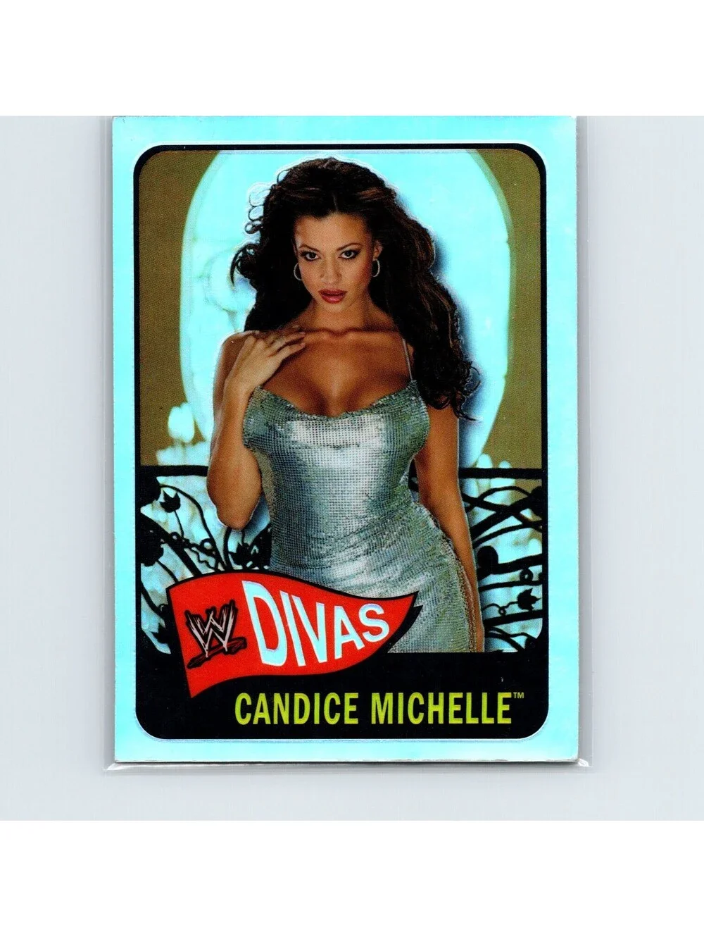 2006 Topps Heritage Chrome WWE Candice Michelle #68 Refractors